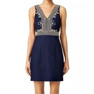 Lilly Pulitzer navy avaline dress sz 8